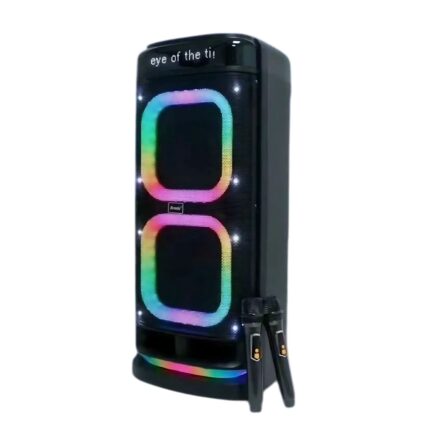 BRODU 2121 SPEAKER WITH 2 MIKE AND 1 REMOTE